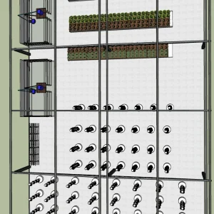 Agricultura Vertical com Torres Aeropônicas