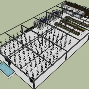Agricultura Vertical com Torres Aeropônicas